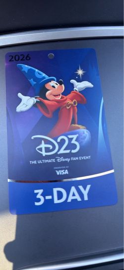 DISNEY D23 EXPO SAT/SUN 3 DAY