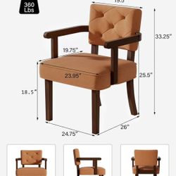 Open Box Armrest Chair ,new Condition, Store Pickup 