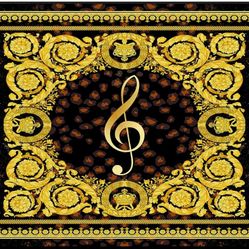 Drum Rug Area Rug 5'x4'