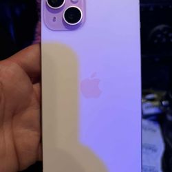 Apple iPhone 14 in the color purple (for parts only)