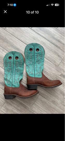 Ariat Western Cowboy Boots Size 8