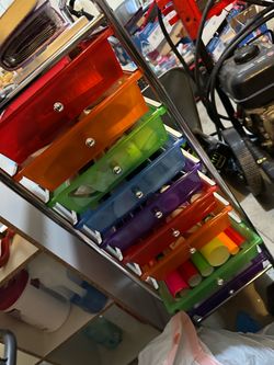 Storage drawers with wheels