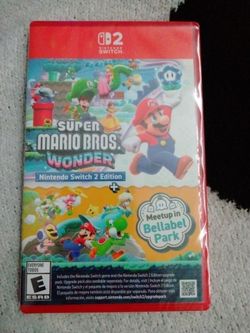 Super Mario Wonder Nintendo switch 2 addition