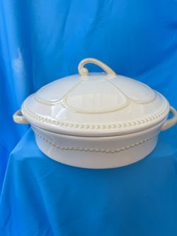 Princess House 2 PC Ceramic Casserole