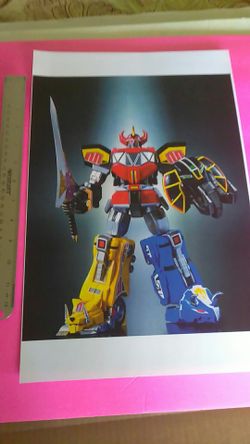 Power Rangers Megazord poster (Print)