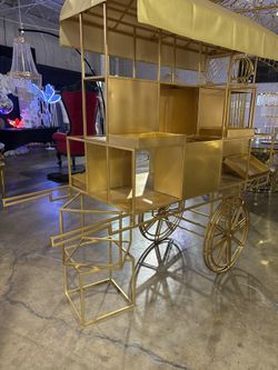 Gold Candy Cart 
