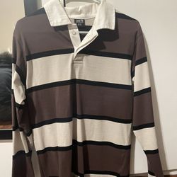 Loose Fit Striped Long Sleeve 