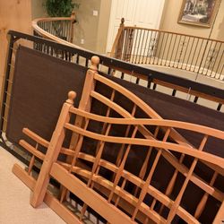 Beautiful wooden day bed