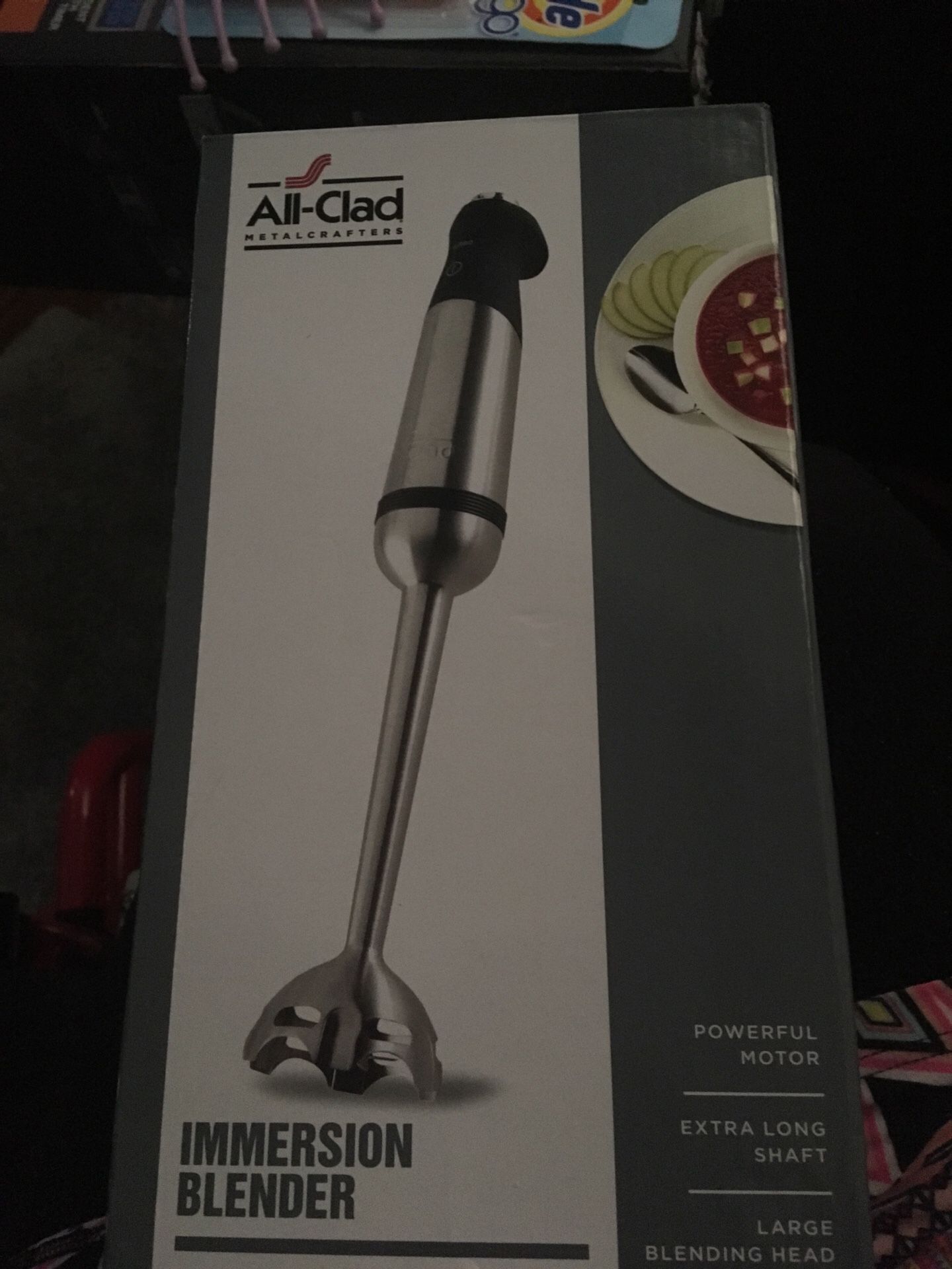 New All-Clad immersion blender new