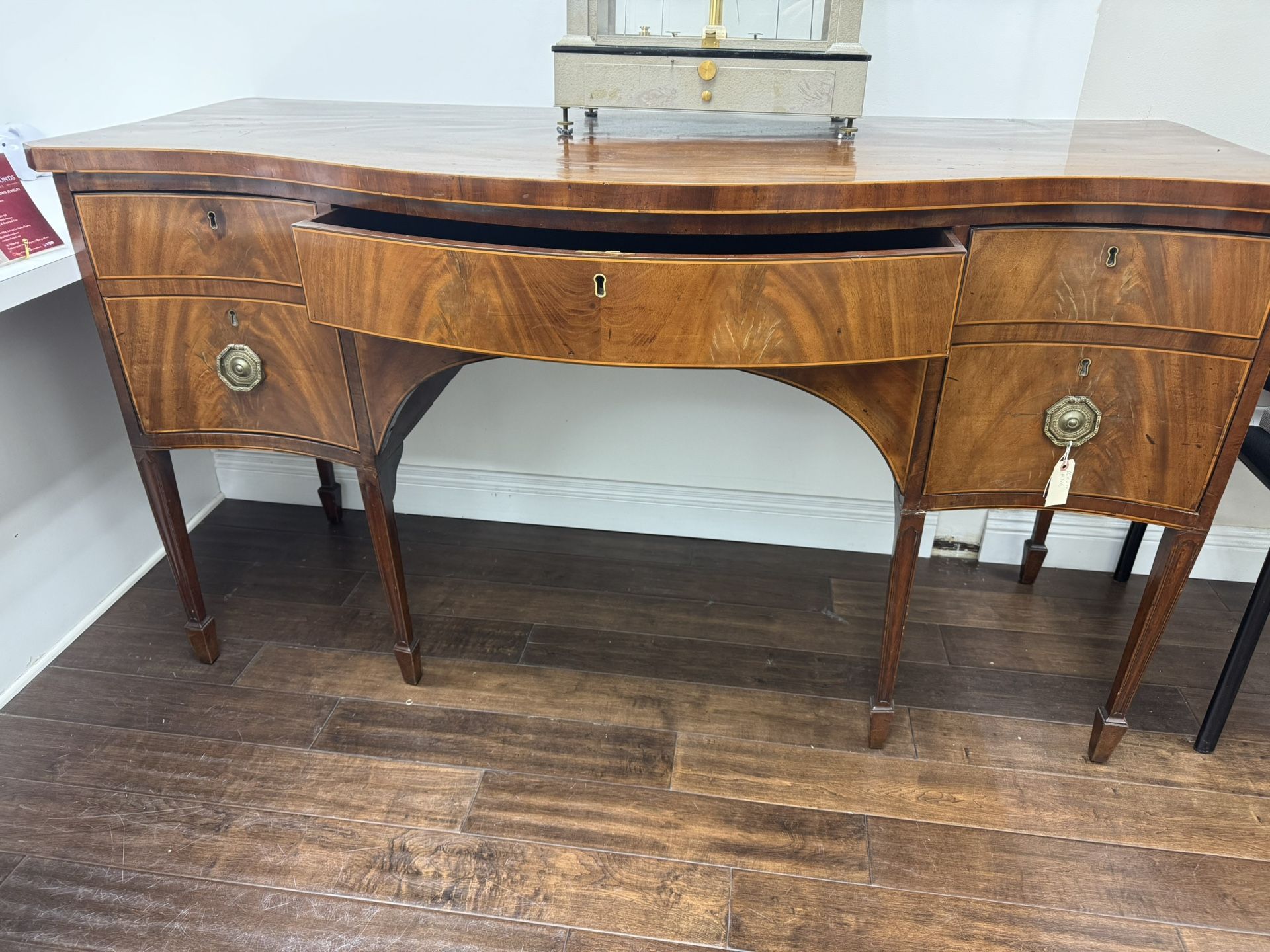 Antique Mahogany Sideboard Table