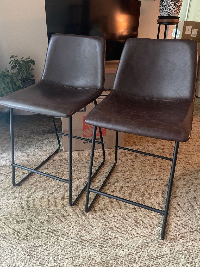 Set of 2 - Counter Height Stools