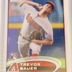 2012 Topps Update: Trevor Bauer Rookie Card