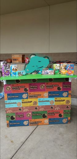 Girl Scout Cookie Booth
