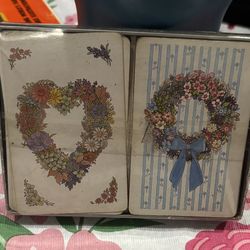 🏡Vintage The Cape Shore Line Playing Cards