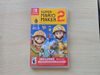 Nintendo Switch Game  - New Super Mario Maker 2
