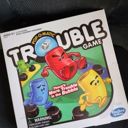 Pop-O-Matic Trouble Board Game