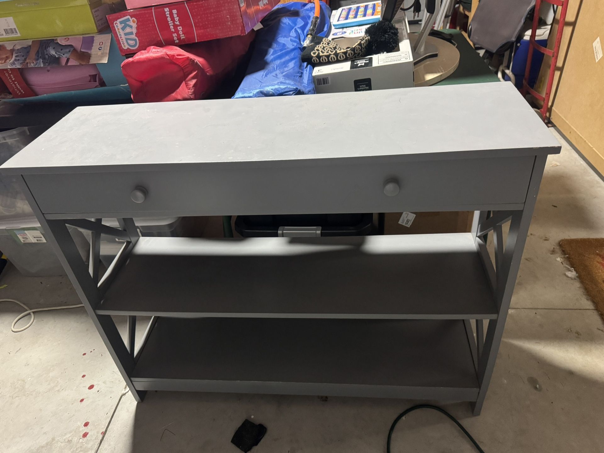 Bookcase/ sofa table