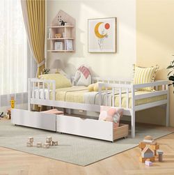 Twin size kid bed