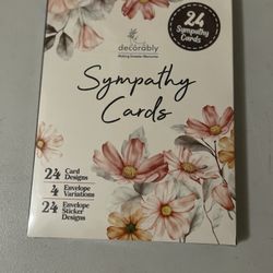 24 Sympathy Cards Kit