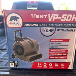 New 1/2 HP Air Mover Carpet Dryer