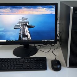 HP Desktop Working Perfectly Complete Set