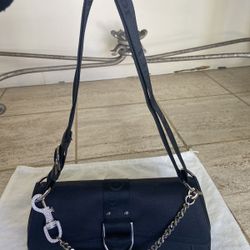 Dior Hardcore Vintage Black Jersey Handbag Bag
