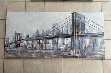 Canvas Wall Art of Bridge