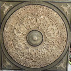 Decorative metal wall panel