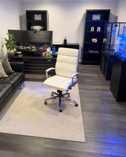 Brand New White Leader Adjustable Office Chair