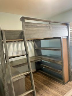 Pottery Barn Teen Sleep & Study Loft Bed