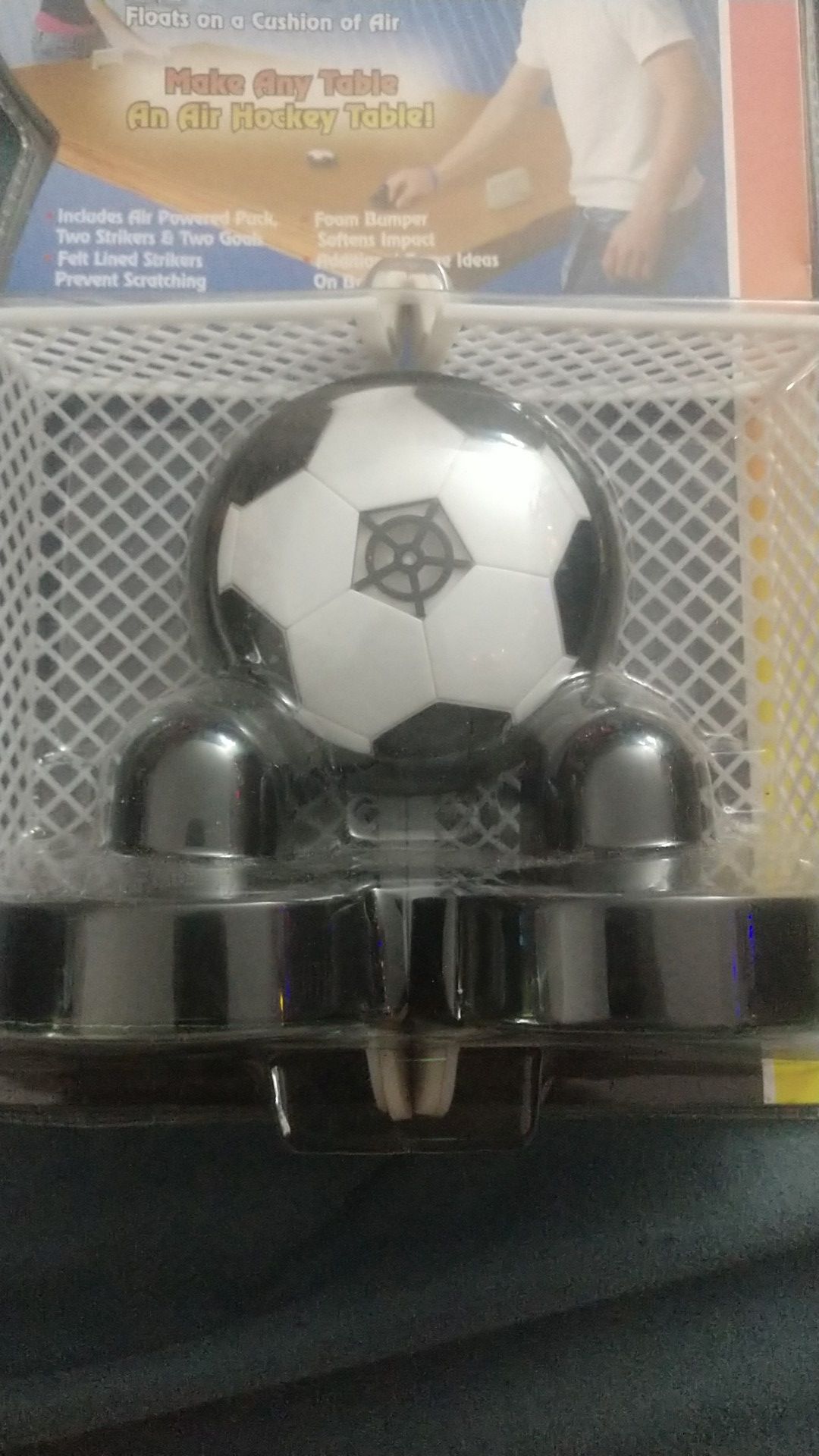Air hover hockey, make any table an air hockey table, brand new