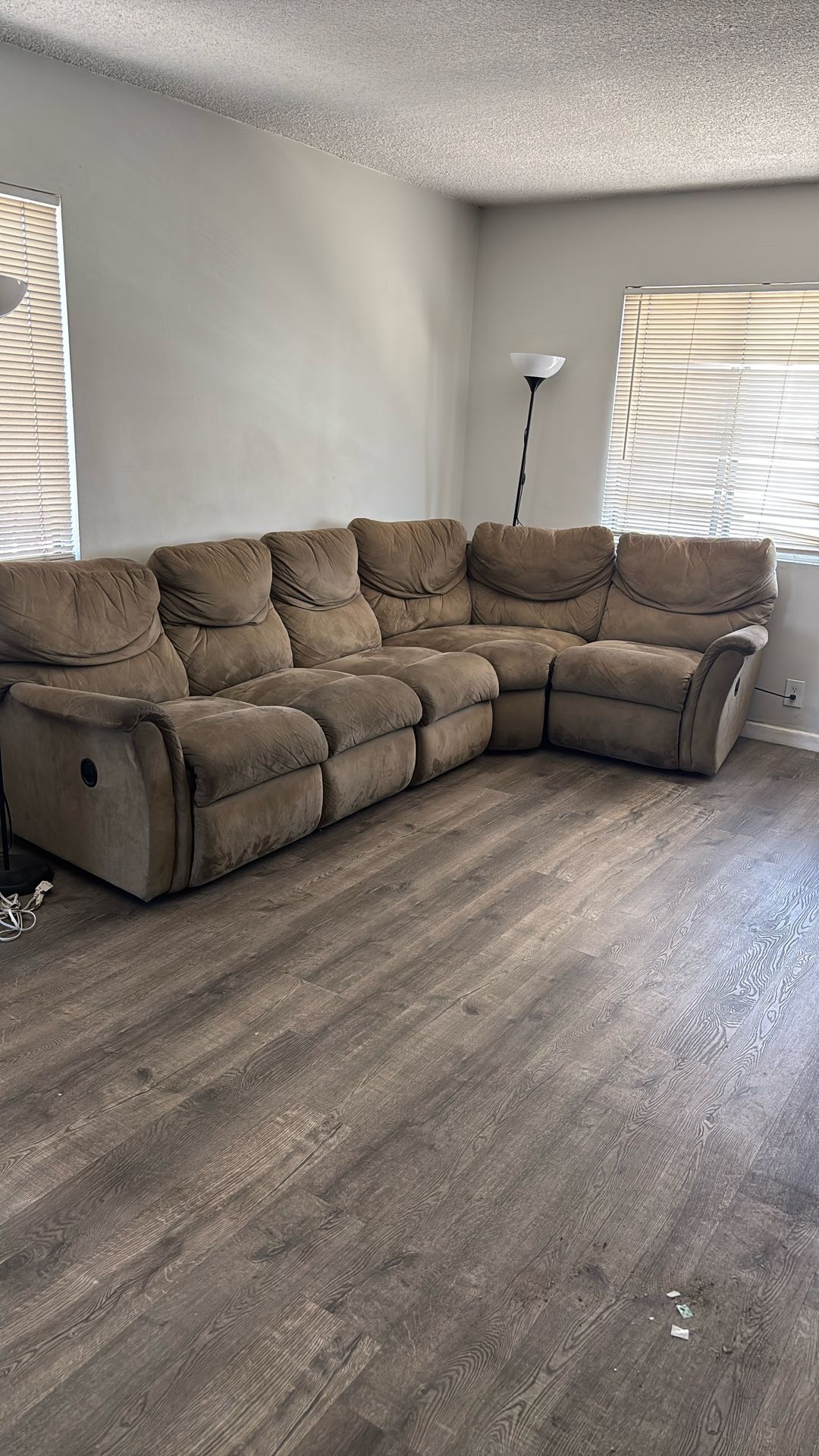 6 Piece L Couch
