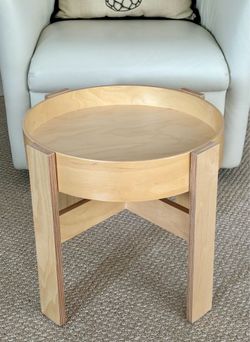 NEW IKEA Marimekko Bastua Wood Side Table