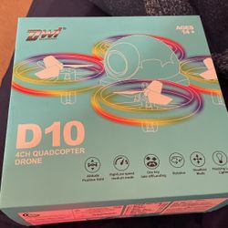 D10 4CH QUADCOPTER DRONE