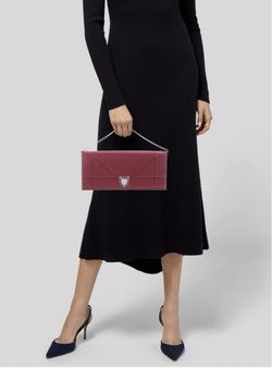 Christian Dior diorama wallet on chain (Rare!!)