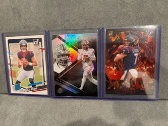 CJ Stroud 2023 Rookie 3 Card Lot Phoenix Fire Up /150 Donruss Rated RC BLACK