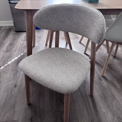 Set of 4 Upholstered Chairs