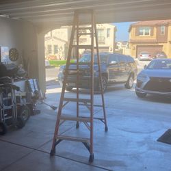 8 Foot  Ladder Great Shape Werner