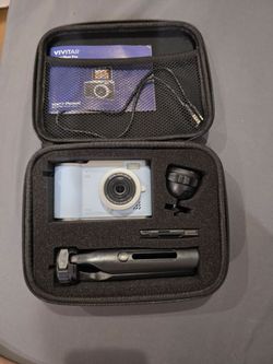 Camera Kit with Case Vivitar 4K Digital