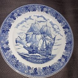 Stafford Shire Small Blue Plate 