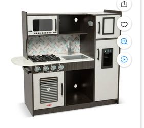 Chef’s kitchen charcoal by Melissa & Doug