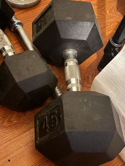 45lb Dumbells