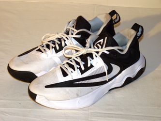 Nike MENS SIZE 12 Giannis Immortality 3 Basketball Shoes BLACK WHITE
