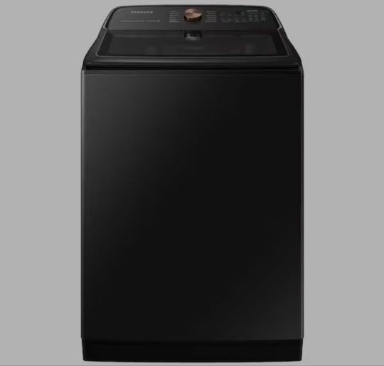 Samsung
5.5 cu. ft. Smart High-Efficiency Top Load Washer with Impeller and Auto Dispense System in Brushed Black, ENERGY STAR