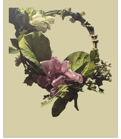 Handcrafted wreath