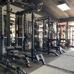 SMITH MACHINE🔹SQUAT RACK🔹FUNCTIONAL TRAINER