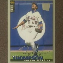 1994 Upper Deck Ryan Thompson New York Mets N.Y. #148 Baseball Card Collector's Choice Special Edition Silver Signature Vintage Collectible Sports MLB