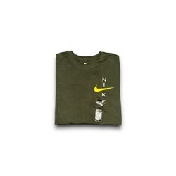Nike sportswear t-shirt olive green mens small 