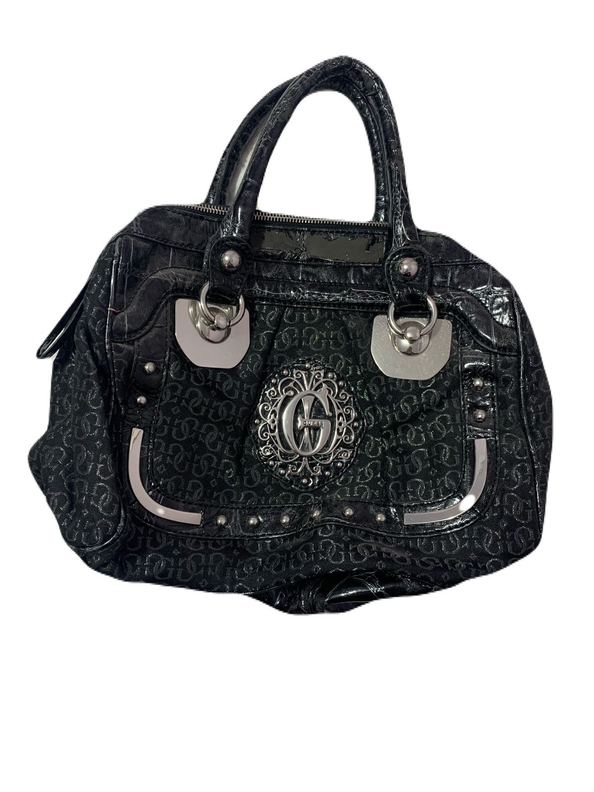 Distressed Guess shoulder bag
