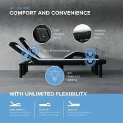 Adjustable Bed Frame For King Storage Bed